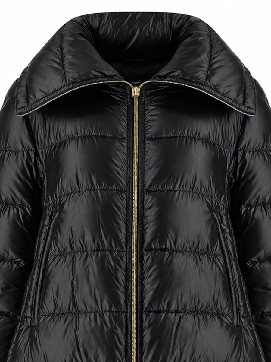 Herno Women's Giubbotto Shape Cleofe Black