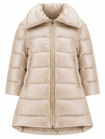 Herno Women's Giubbotto Shape Cleofe Beige