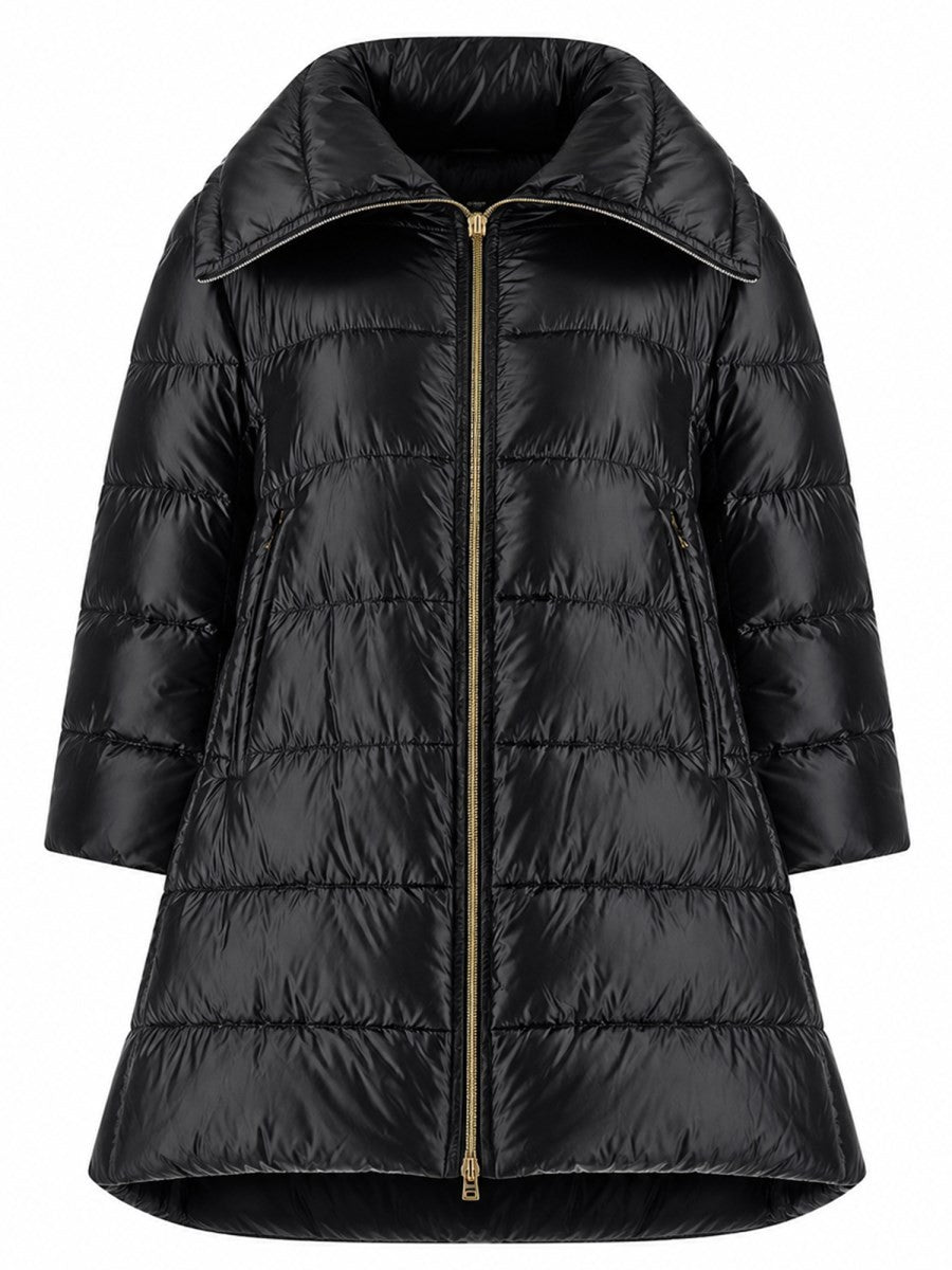 Herno Women's Giubbotto Shape Cleofe Black