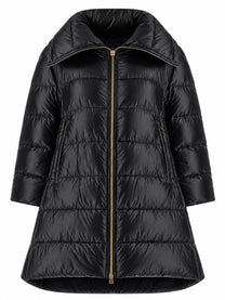Herno Women's Giubbotto Shape Cleofe Black