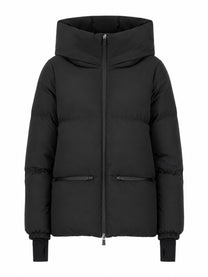 Herno Women's Giubbotto Con Cappuccio Black