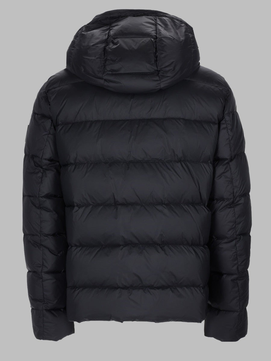 Fay Men's Giubbotto Piumino Con Cappuccio Black