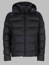 Fay Men's Giubbotto Piumino Con Cappuccio Black