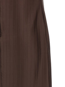 Loulou De Saison Giulia Dress Brown