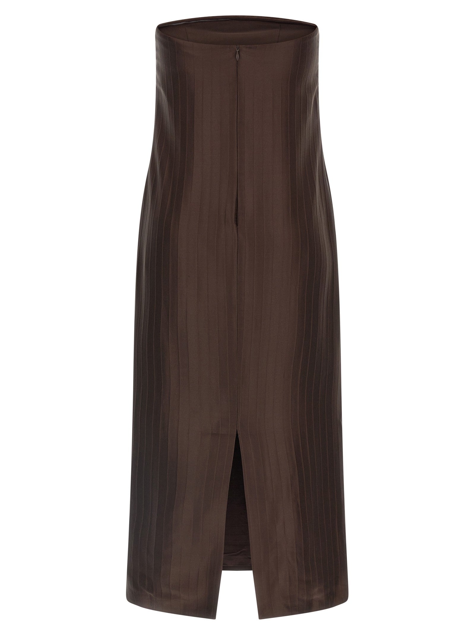 Loulou De Saison Giulia Dress Brown