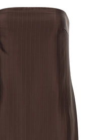 Loulou De Saison Giulia Dress Brown