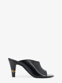 Versace Women's Giulietta Leather Sandals Black