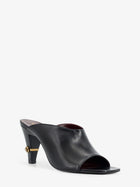Versace Women's Giulietta Leather Sandals Black, view 2