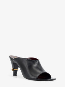 Versace Women's Giulietta Leather Sandals Black