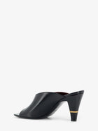 Versace Women's Giulietta Leather Sandals Black, view 3
