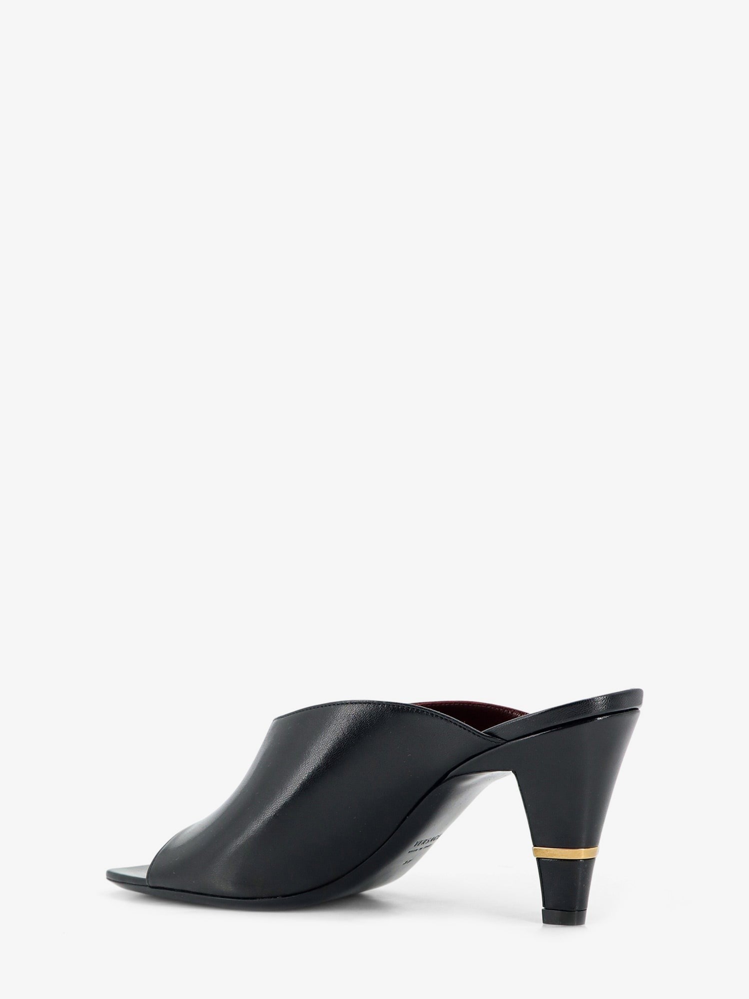 Versace Women's Giulietta Leather Sandals Black