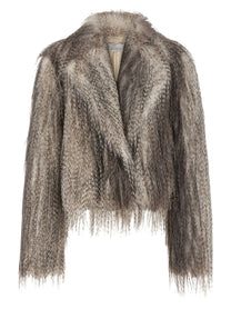 GIUSEPPE DI MORABITO - GIUSEPPE DI MORABITO - Eco fur long hair - Woman,Clothing,Fur,