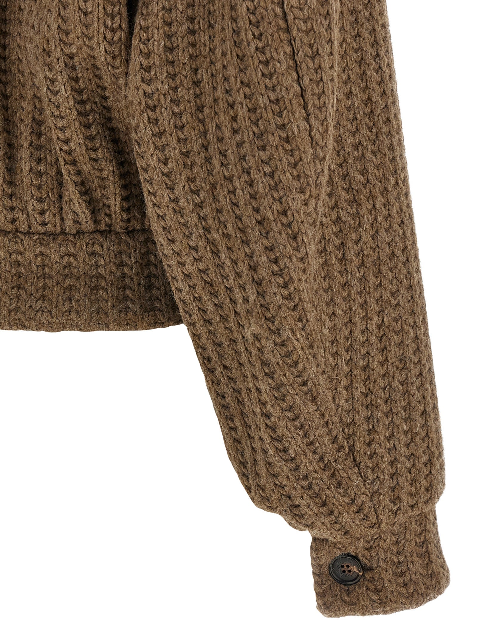 GIUSEPPE DI MORABITO - GIUSEPPE DI MORABITO - Wool bomber jacket - Women’s Outerwear