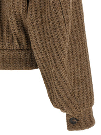 GIUSEPPE DI MORABITO - GIUSEPPE DI MORABITO - Wool bomber jacket - Women’s Outerwear