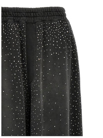 GIUSEPPE DI MORABITO - GIUSEPPE DI MORABITO - Rhinestone joggers - Women’s Pants