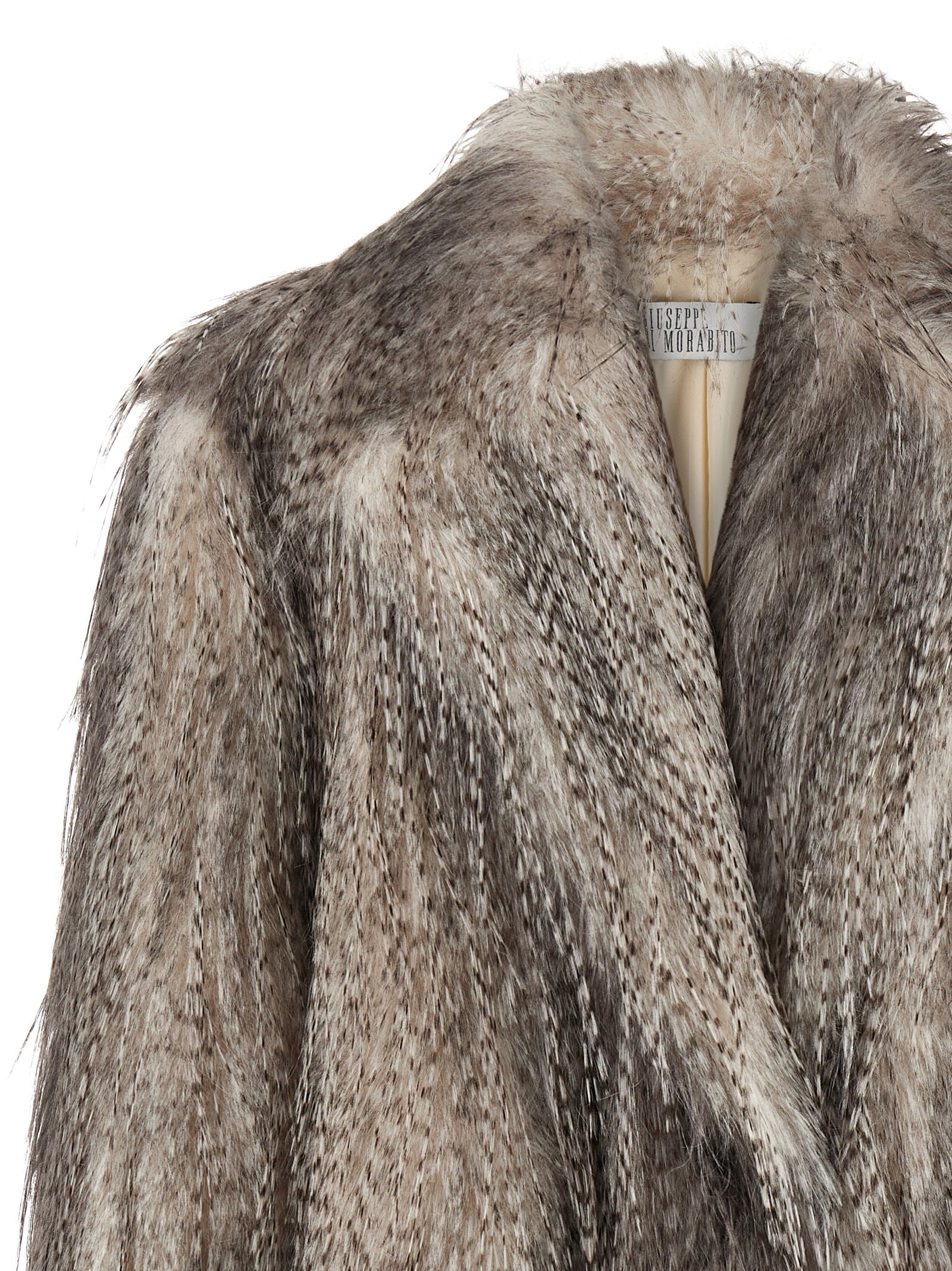 GIUSEPPE DI MORABITO - GIUSEPPE DI MORABITO - Eco fur long hair - Woman,Clothing,Fur,