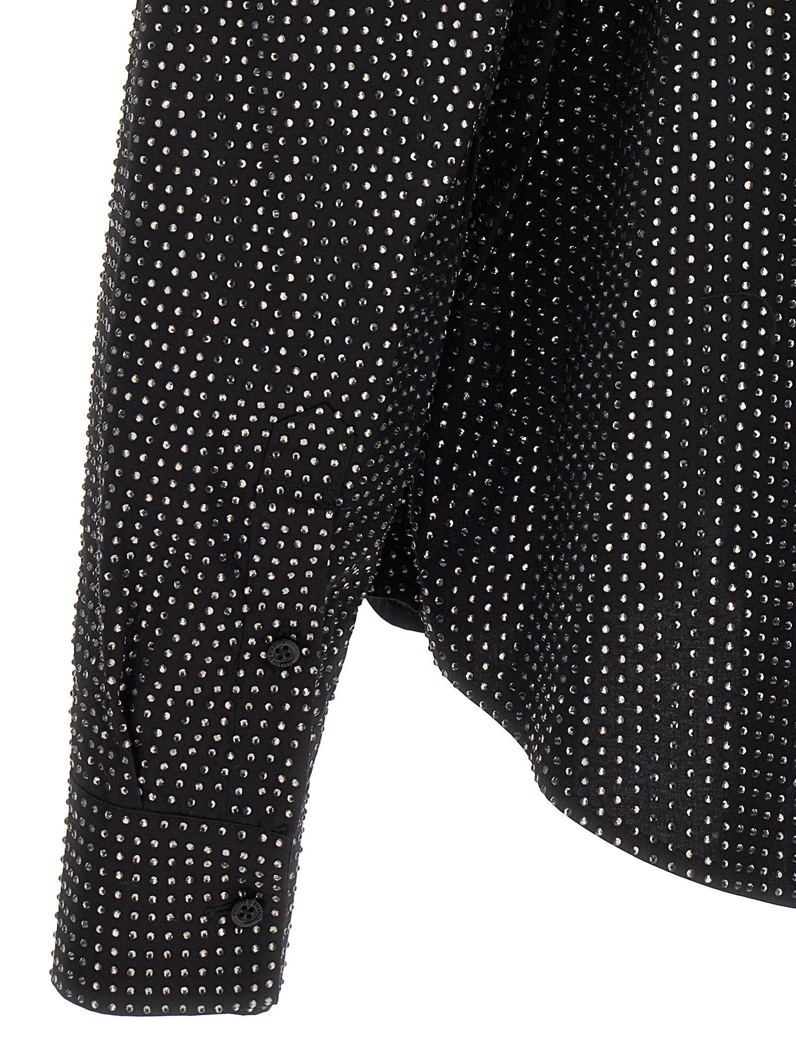 GIUSEPPE DI MORABITO - GIUSEPPE DI MORABITO - Rhinestone shirt - Women’s Tops