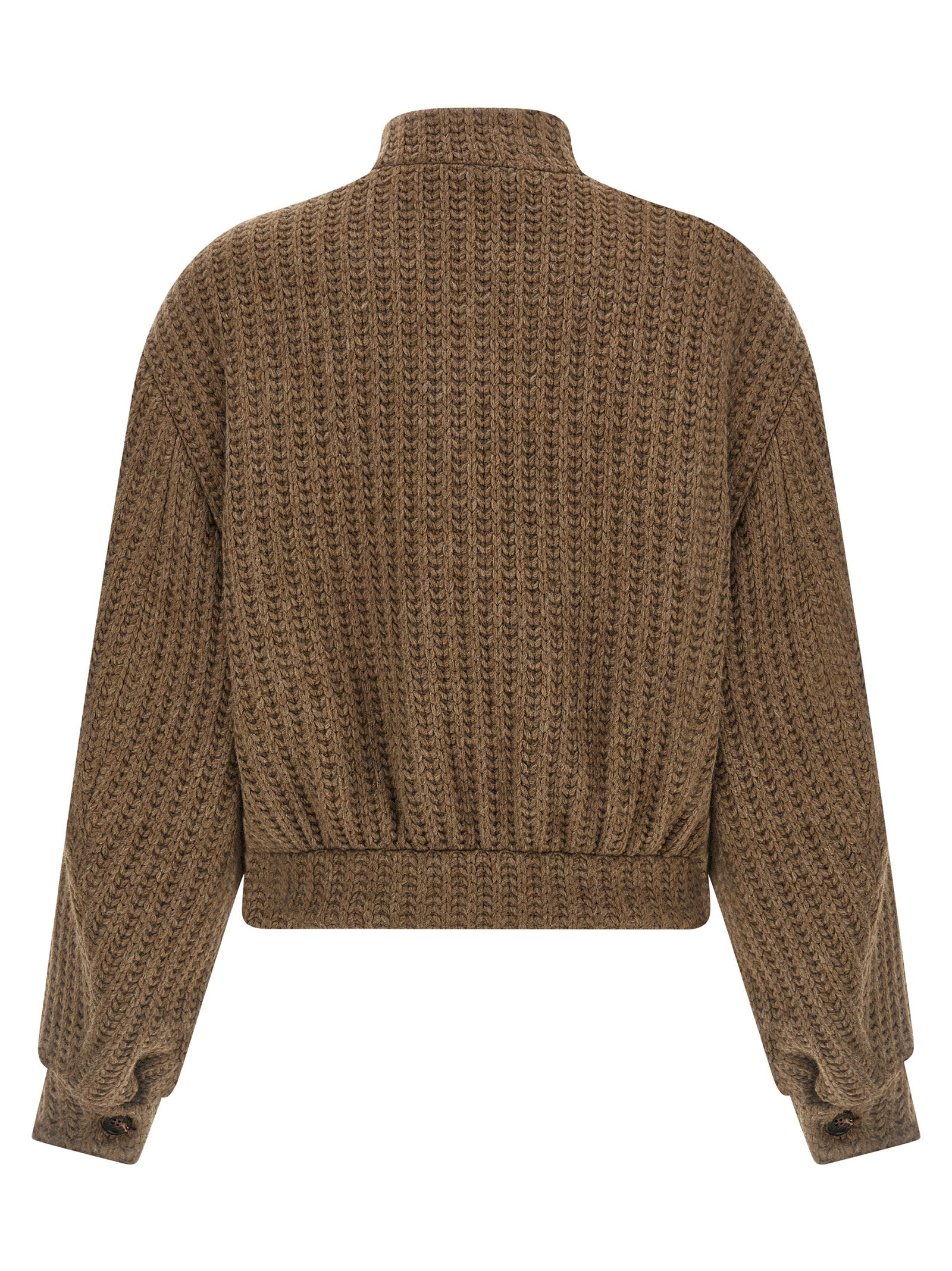 GIUSEPPE DI MORABITO - GIUSEPPE DI MORABITO - Wool bomber jacket - Women’s Outerwear