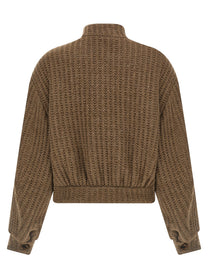 GIUSEPPE DI MORABITO - GIUSEPPE DI MORABITO - Wool bomber jacket - Women’s Outerwear