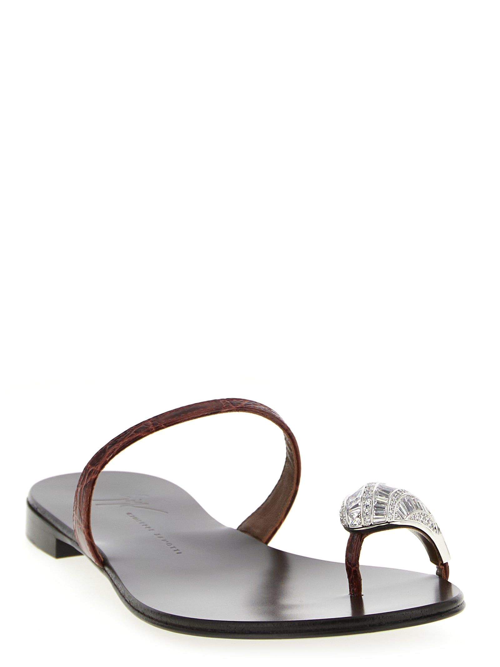 GIUSEPPE ZANOTTI - GIUSEPPE ZANOTTI - ’Icon Ring’ sandals - Women’s Shoes