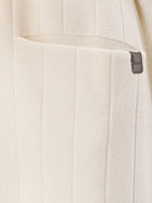 Max Mara Women's Giusto Cashmere Cardigan White, view 5