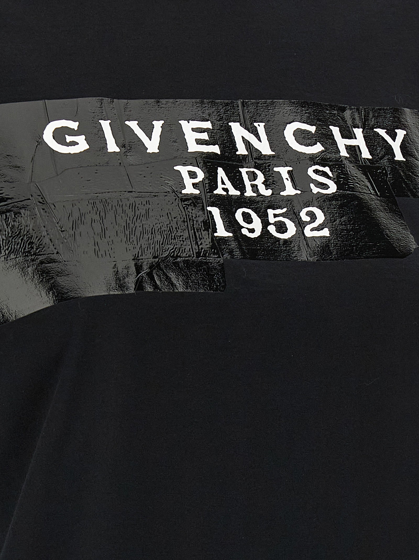 GIVENCHY - GIVENCHY - ’GIVENCHY Tape’ T-shirt - Women’s Tops