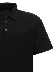 GIVENCHY - GIVENCHY - Logo embroidery polo shirt - Men’s Tops