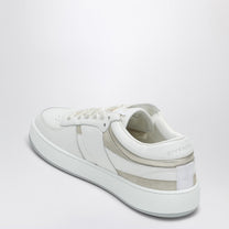 Givenchy - Givenchy White/beige leather and suede sneakers 4G - Sneakers