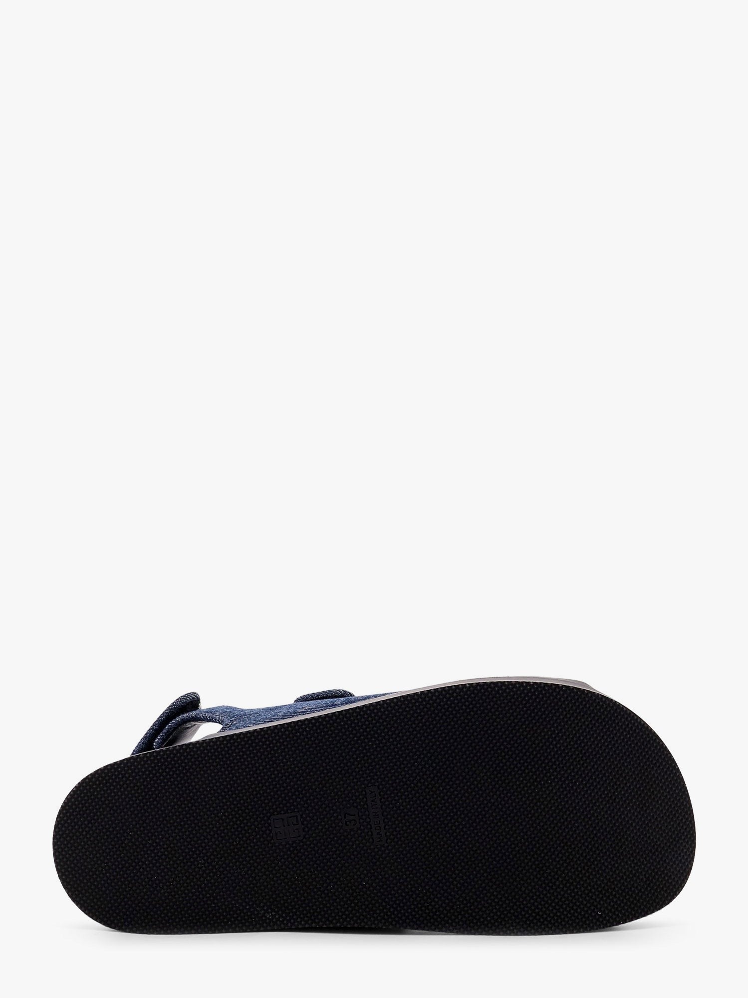 Givenchy - Givenchy Strap Flat Denim Sandals - Women’s Shoes