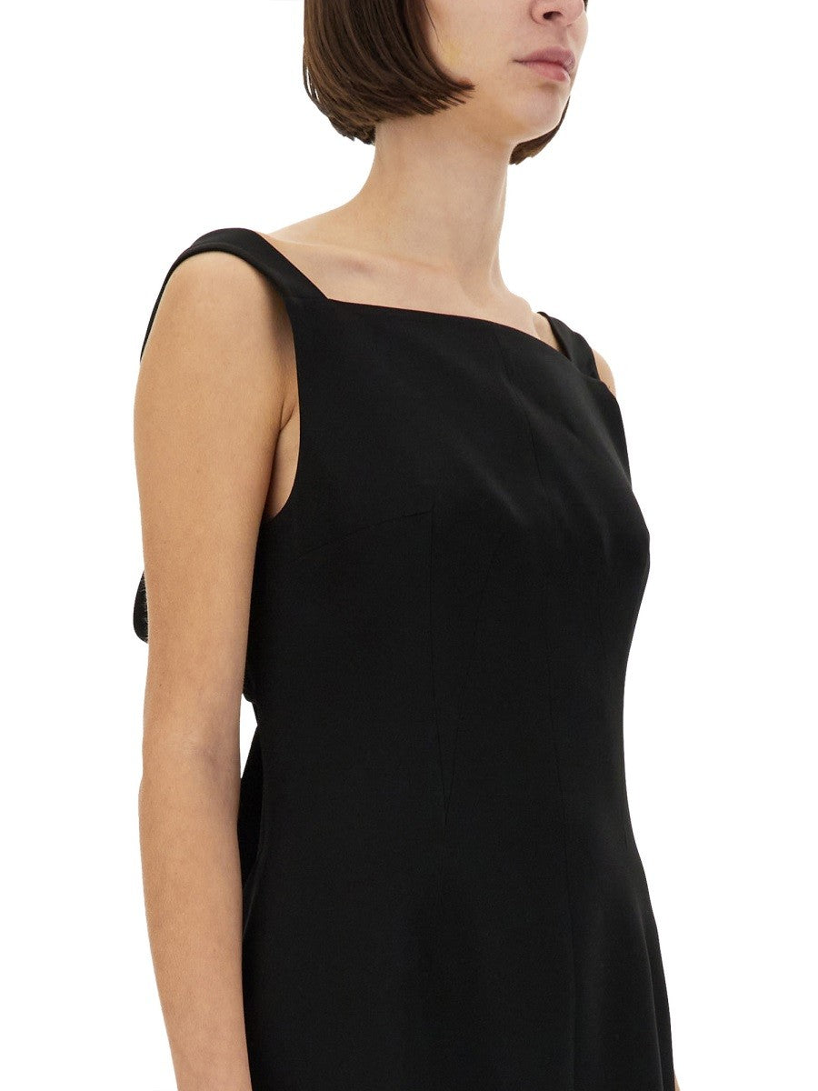 Givenchy - Givenchy Crepe And Satin Dress - Women’s Clothing