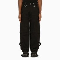 Givenchy - Givenchy Black trousers with removable bottoms - Trousers