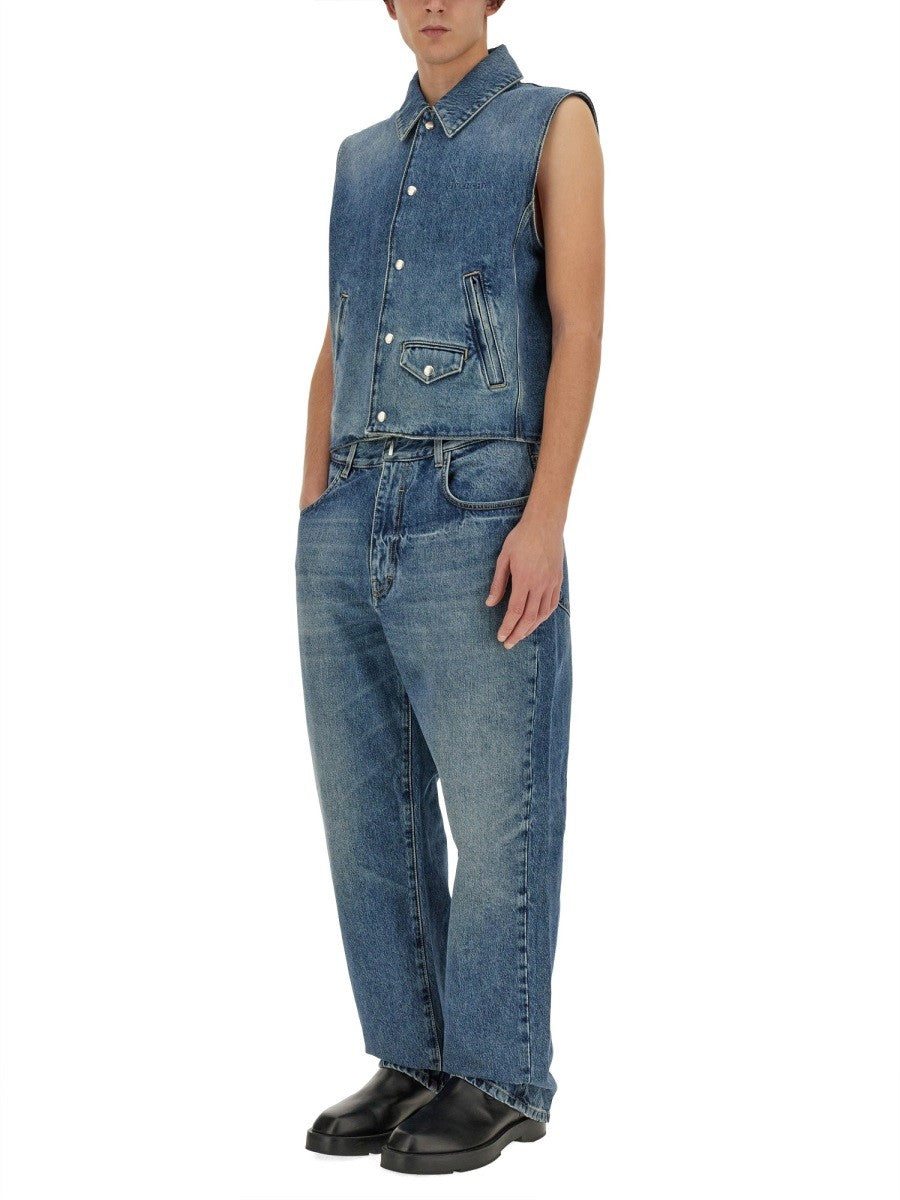 Givenchy - Givenchy Denim Vest - Men’s Outerwear