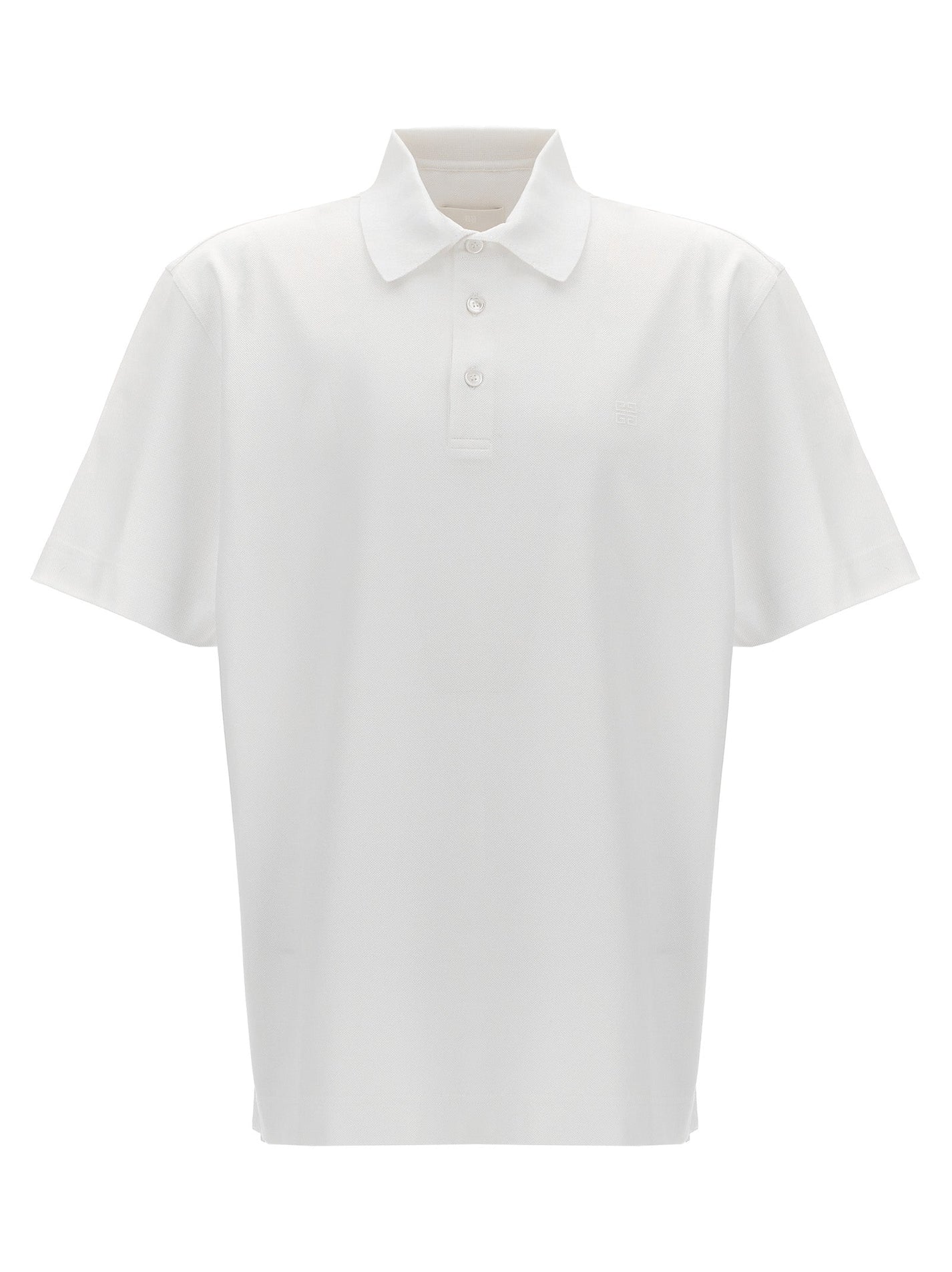 GIVENCHY - GIVENCHY - Logo embroidery polo shirt - Men’s Tops