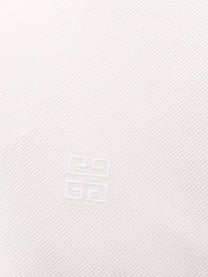 Givenchy - Givenchy Piqué Cotton Polo Shirt With 4g Embroidery - Men’s Tops