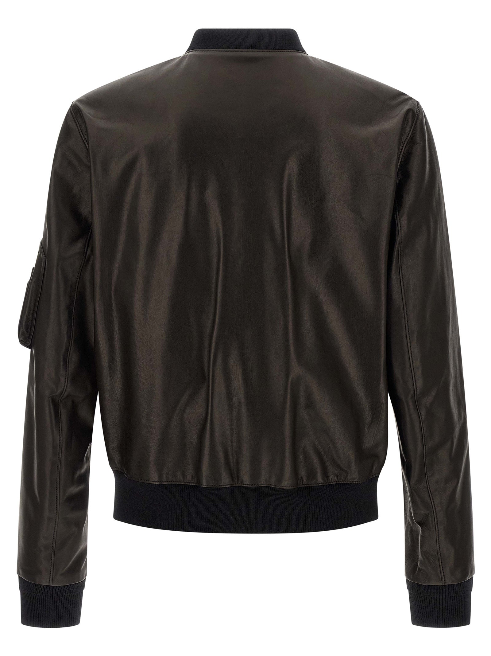 GIVENCHY - GIVENCHY - Leather bomber jacket - Men’s Outerwear