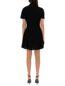 Givenchy - Givenchy ’Monogram 72’’ Jacquard Polo Style Dress - Women’s Clothing