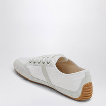 Givenchy - Givenchy White Silm sneakers in nylon and suede - Sneakers