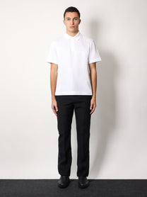 Givenchy - Givenchy Piqué Cotton Polo Shirt With 4g Embroidery - Men’s Tops