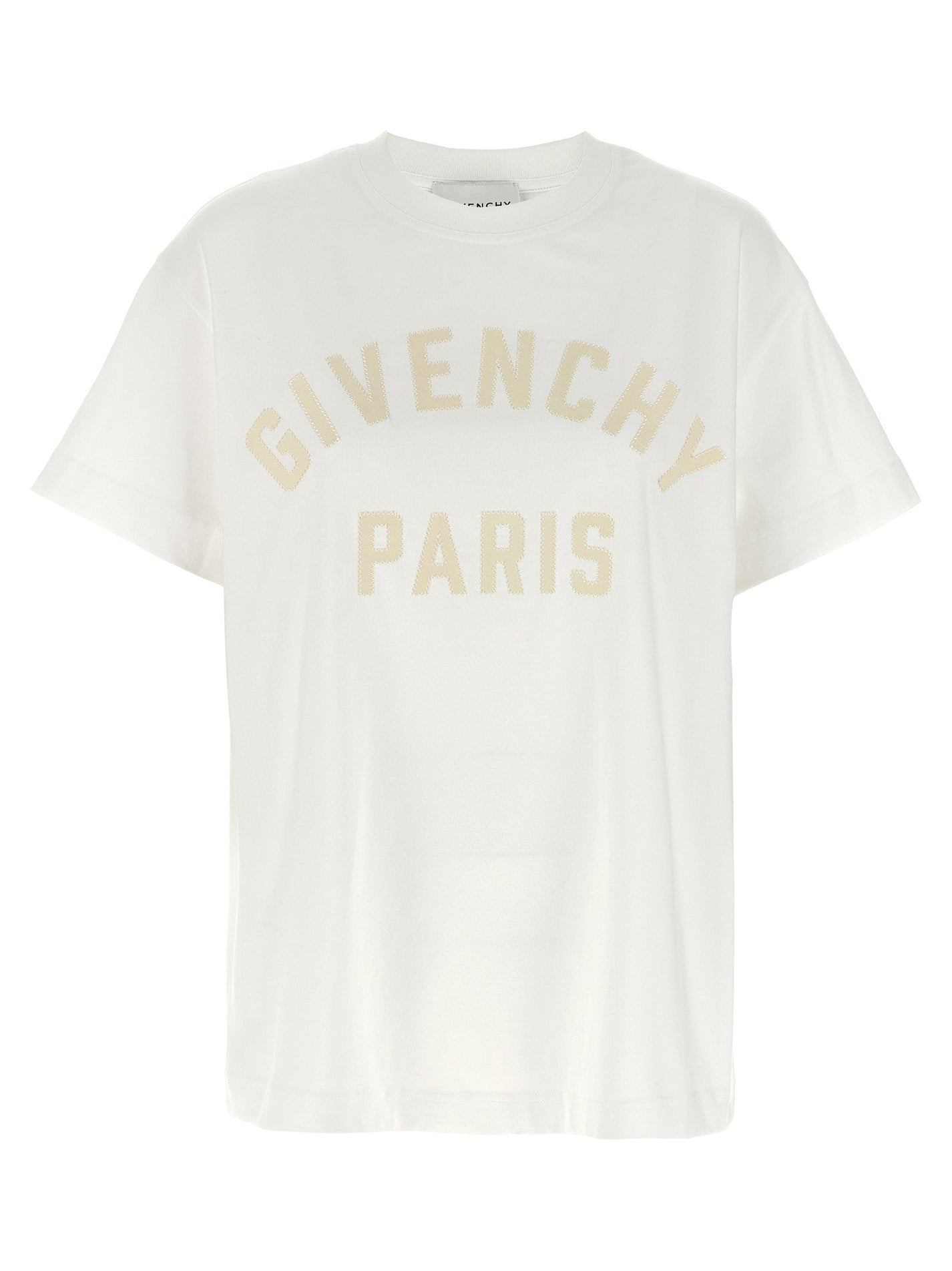 GIVENCHY - GIVENCHY - ’GIVENCHY Paris’ T-shirt - Women’s Tops