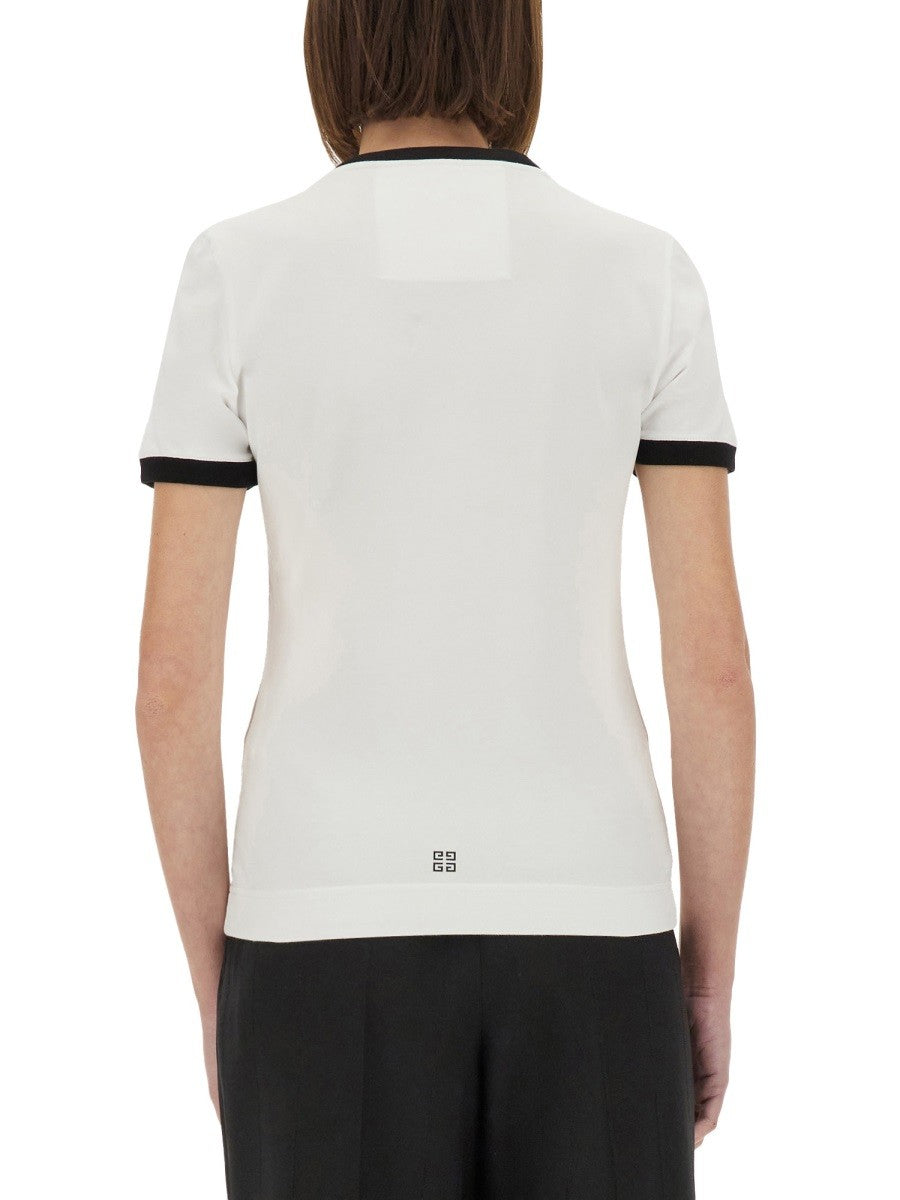 Givenchy - Givenchy Archetype Logo T Shirt - Woman-&gt;Clothing-&gt;t-shirts