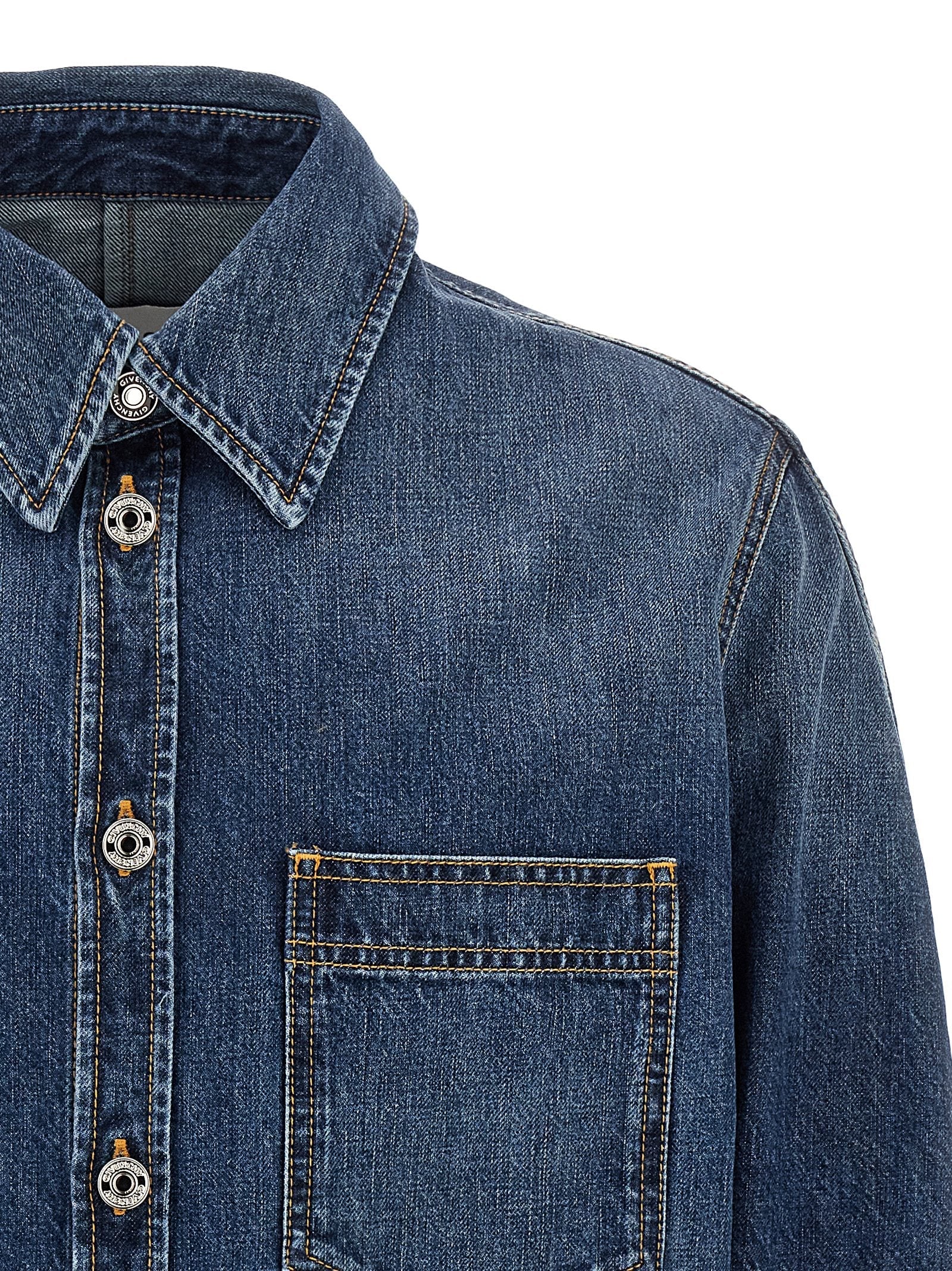 GIVENCHY - GIVENCHY - Denim overshirt - Men’s Tops