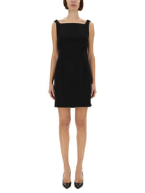 Givenchy - Givenchy Crepe And Satin Dress - Women’s Clothing