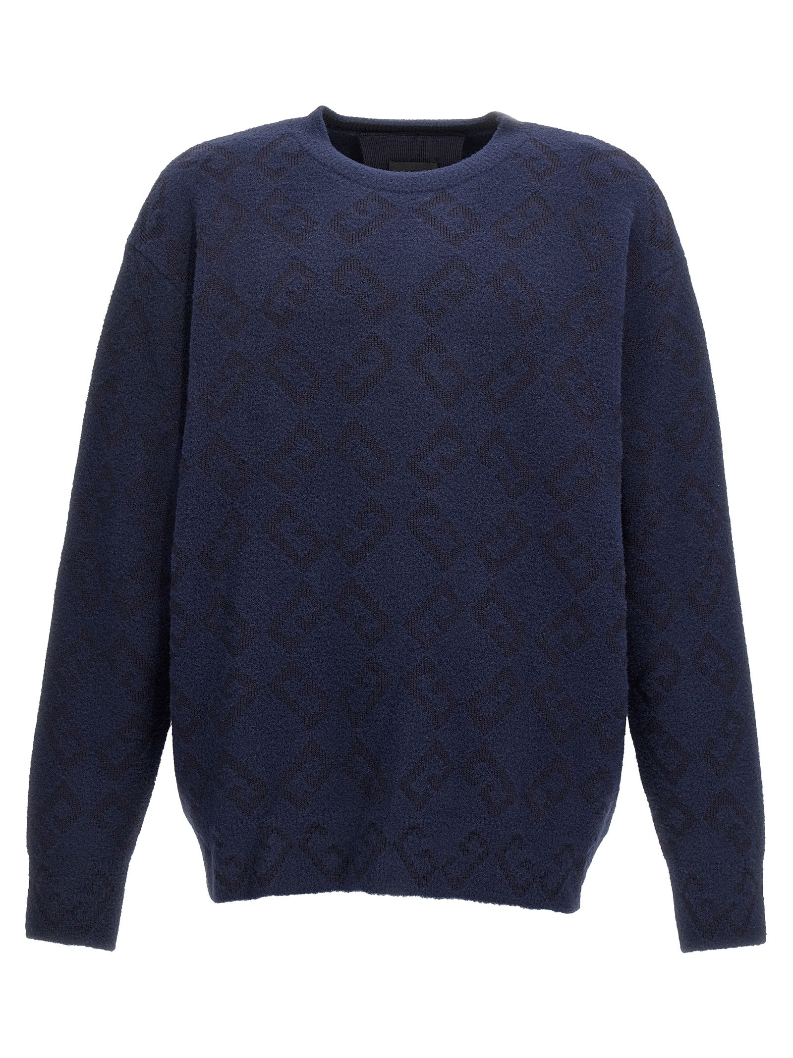 GIVENCHY - GIVENCHY - Logo embroidery sweater - Men’s Knitwear