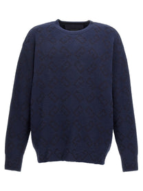 GIVENCHY - GIVENCHY - Logo embroidery sweater - Men’s Knitwear