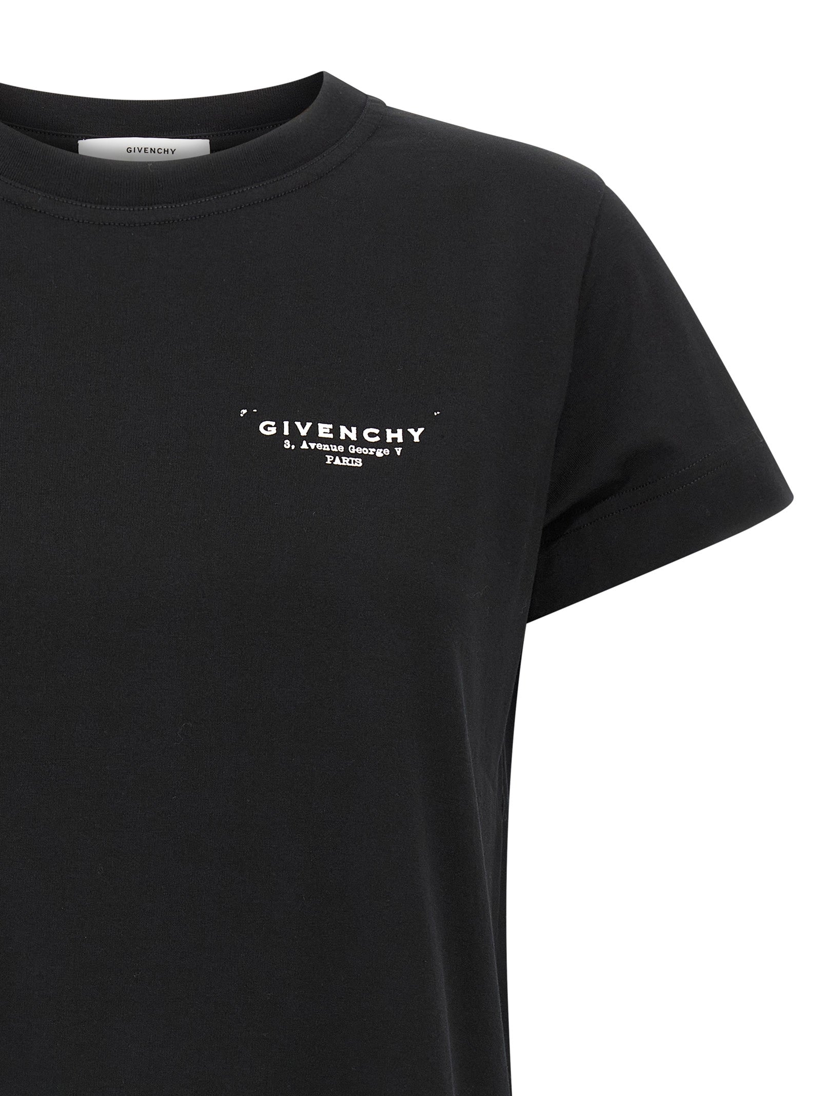 GIVENCHY - GIVENCHY - ’GIVENCHY Stamp’ T-shirt - Women’s Top