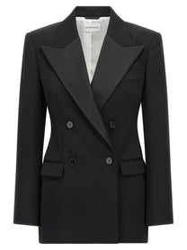 GIVENCHY - GIVENCHY - Satin lapel blazer - Women’s Clothing