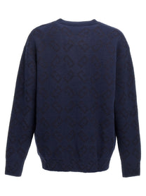 GIVENCHY - GIVENCHY - Logo embroidery sweater - Men’s Knitwear