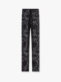 Givenchy - Givenchy Leggings In Chandelier Lace - Women’s Pants