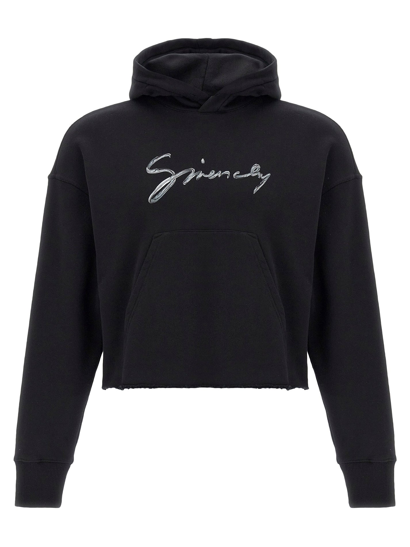 GIVENCHY - GIVENCHY - Cropped hoodie - Women’s Sweatshirts