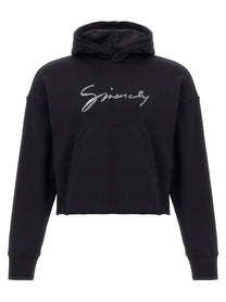 GIVENCHY - GIVENCHY - Cropped hoodie - Women’s Sweatshirts